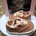 Kate Spade Shoes | Kate Spade Pink Glitter Baby Shoes | Color: Pink/White | Size: 1bb