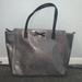 Kate Spade Bags | Kate Spade Silver Metallic Tote Bag | Color: Silver | Size: Os