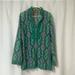 Tory Burch Tops | Beautiful Tory Tunic | Color: Blue/Green | Size: 14