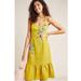 Anthropologie Dresses | Anthropologie Chicory Beaded Dress | Color: Yellow | Size: 0