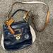 Coach Bags | Coach Legacy Willis 19301 70th Anniversary Crossbody Purse In White And Navy | Color: Blue/White | Size: Os