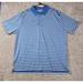 Adidas Shirts | Adidas Golf Polo Shirt Blue/Red/Navy Striped Men's 3xl | Color: Black/Blue/Red/White | Size: 3xl