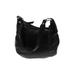 Hobo Bag International Leather Shoulder Bag: Pebbled Black Solid Bags