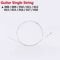 Neu-1 Stück Gitarre Single String 008/009/010/011/012/013/015/016/017/018 / 1 Set Gitarren saiten 【