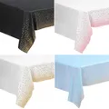 Household Dustproof Tablecloths Waterproof and Oilproof Polka Dot Party Decoration Tablecloth Table
