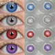 EYESHARE 1 Pair Korean Lenses Purple Eye Lenses Cosplay Lenses Color Contact Lenses for Eyes