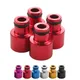 4pcs Fuel Injector Hat Fuel Nozzle Modified Auto Parts Nozzle Adapter Dedicated Fuel Flow Injector