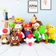 Super Mario Bros Anime Luigi Yoshi Esel Kong Wario PVC Action Spielzeug Figur Sammler puppen Modell