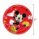Disney-Décoration de scène de bannière de ballon noir et rouge fête d'anniversaire tureMouse