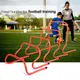 1Pc ABC Bent Hurdle Frame Obstacle Course Children's Soccer Training Equipment