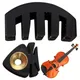 Violin String Silencer Rubber Violin Practice Mute Rubber Metal Violin Mute For Homes Playrooms