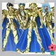 Cs model saint seiya action figuren myth tuch ex leo aiolia/gemini saga/pisces aphrodite/aquarius