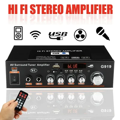 G-919H 1000W Home Digital Verstärker Audio 110-220V Bass Audio Power Bluetooth Verstärker AK35 Hifi Image