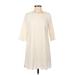 TOBI Casual Dress - Mini: Ivory Print Dresses - Women's Size X-Small