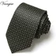 Gravatas Luxury Necktie Mens Tie For Wedding Striped tie 8cm Blue Jacquard Woven Silk Polka Dots