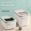 Boîte de rangement pour aliments pour animaux de compagnie nourriture pour chiens et chats boîte