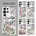 Coque Disney Anime Bambi pour Samsung Galaxy S20 FE S23 FE S21 S24 Ultra S22 Plus Note 20