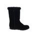 Cat & Jack Boots: Black Solid Shoes - Kids Girl's Size 5