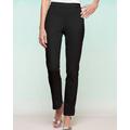 Blair Slimtacular® Ultimate Fit Slim Leg Pull-On Pants - Black - PM - Petite