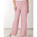 Blair Women's Alex Evenings Special Occasion Chiffon Pull-On Pants - Pink - 2X - Womens