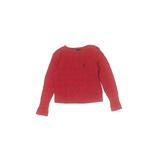 Polo by Ralph Lauren Pullover Sweater: Red Tops - Kids Girl's Size 3