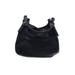 Shoulder Bag: Pebbled Black Solid Bags