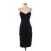 Socialite Casual Dress - Sheath: Black Jacquard Dresses - Women's Size Small