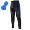 Herren Fahrradhosen Fahhrad Unten MTB Mountain Rennrad Sport Graphic 3D-Pad Atmungsaktiv Schnelltrocknend Feuchtigkeitsableitung Gelb Rot Polyester Spandex Bekleidung Fahrradbekleidung