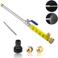 1Set Car Washing Maintenance High Pressure Power Water Gun Washer Water Jet Hose Pipe Wand Nozzle Sprayer Spray Cleaning Tool