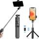 Wireless Selfie Stick, Shutter Remote Extendable Foldable Handheld For Iphone/android Smartphones