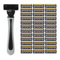 Manual Razors, Classic Razors, Shaving, Replacement Blades, Non Slip Razor Holder, Replacement Blades