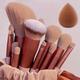 Makeup Brush Set Soft Fluffy Professiona Cosmetic Foundation Powder Eyeshadow Kabuki Blending Make Up Brush Beauty Tool