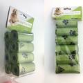 4/6/8 Rolls Dog Poop Bags Pet Poop Bags Leak-proof Dog Waste Bags For Pet Outdoor Supplies