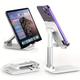 Foldable Mobile Phone Tablet Stand Holder, Angle Height Adjustable For Android Smartphone E-reader Tablet