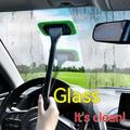 Car Front Windshield Cleaning Brush, Interior Dust Removal, Defogging, Window Scraping, Towel Sponge, And Scratch Free Cleaning Tool Set