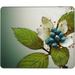 Faty-T Flowers Buds Leaf Print Mouse Pad Square Mouse Pad with Non-Slip Rubber Base Gaming Mouse Mat Waterproof Funny Mousepad Washable Computer Mouse Pads 10 x 12 inch