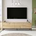 Yardley-Zug-Oak Black-TV Stand