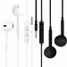 2 pack Wired Earbuds 3.5mm Earphones Headset With Mic for iPhone Android