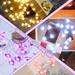 Zainafacai Led Lights for Bedroom 3 M 20 Lights Led Light String Led Fabric Love Heart Light String Room Decoration Light Romantic Heart Romantic Confession String Light Room Decor Blue