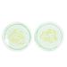 2 Pcs Hot and Cold Compress Gel Round Eye Patch Cooling Cucumber Pads Mini Cucumbers Migraines Relief for Ice Patches