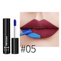 TUTUnaumb Peel Off Lip Stain Lip Tint Matte Liquid Lipstick Nude Lip Gloss Long Lasting Waterproof Lip Tint Stain Non-stick Cup Peel Off Lipstick Lip Makeup 4ML-E