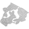 Easter Die Embossing Paper Making Crafts Tool Holiday Gifts Durable Decorative Cutting Dies Photo Album