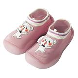 Baby Home Slippers Cartoon Warm House Slippers For Lined Winter Indoor Shoes Toddler Socks Pink 2 Years-2.5 Years
