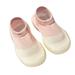 Funicet First Walker Baby Boys Girls Shoes Infant Toddler Footwear Newborn Prewalker Non-Slip Baby Shoe-Socks Pink 6-12 Months