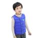 Toddler Boys Girls Jacket Child Kids Baby Cute Cartoon Animals Letter Sleeveless Winter Solid Coats Vest Outwear Outfits Clothing Size 4-5T