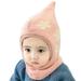 Baby Winter Adjustable Hat Soft Star Warm Knitted Cute Ears Boys Girls Clothes