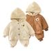 Esaierr Kids Baby Girls Boys Fleece Cotton Tracksuit Set Toddler Clothes Set Infant Hoodie Jacket Jogger Set Long Sleeve Cotton Coats Sports Pants Set 6M-4Y Newborn Fall Winter Outfits