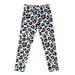 Lovskoo 2024 3-8Y Leggings for Kids Girls Baby and Toddler Girls Clothes Printed Thin Stretch Pants Children Trousers for School Wearing White