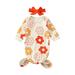 Peyakidsaa Infant Sleep Sack with Long Sleeves and Floral Pattern Includes Matching Headband