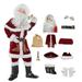 KDFJPTH Toddler Outfits Children S Santa Suit Kids Christmas Party Of 12 Pcs Clothes Set